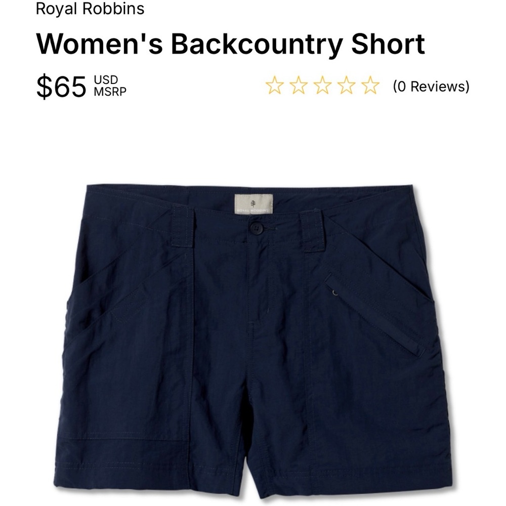 Royal Robbins Backcountry Short 4 - Picture 4 of 4